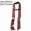 Classic Velvet Material Velvet Belt Solid Color Narrow Ribbon Scarf Long Hair Band Outfit Decoration