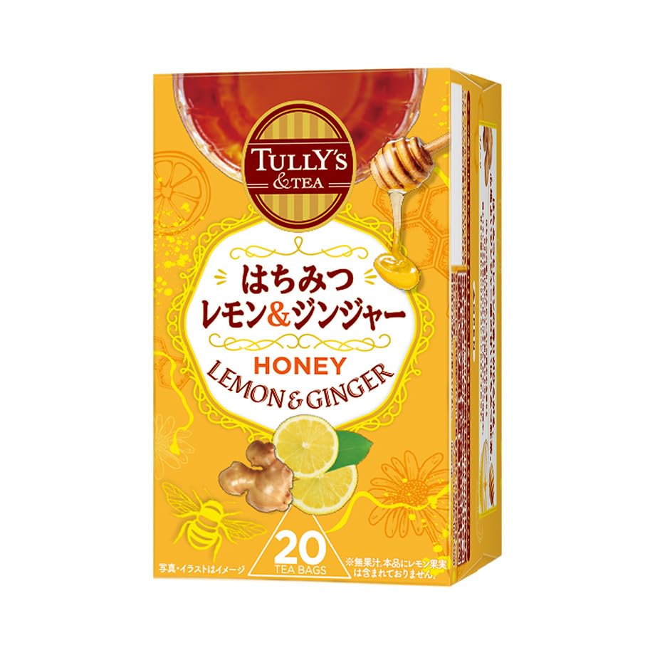 

Itoen Tea Honey Lemon Ginger 20 bags 8 boxes 1 case Tully s &