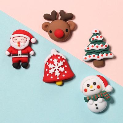 Weihnachtsserie Schneemann & Elch Harz DIY Schmuckzubehör für Bastelarbeiten: Cremekleber für handgemachte Handyhüllen-Patches