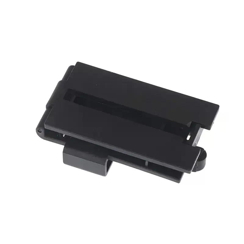 Radio Belt Clip Holder Radio Carry Holster Plastic Compact Secure Black Anti Slip For Law Enforcement Duty Belt