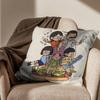 Insomnibob Bobs Burgers Pillow Case Antidustmite Pillowcase Invisible zipper silky short plush Sofa cushion cover
