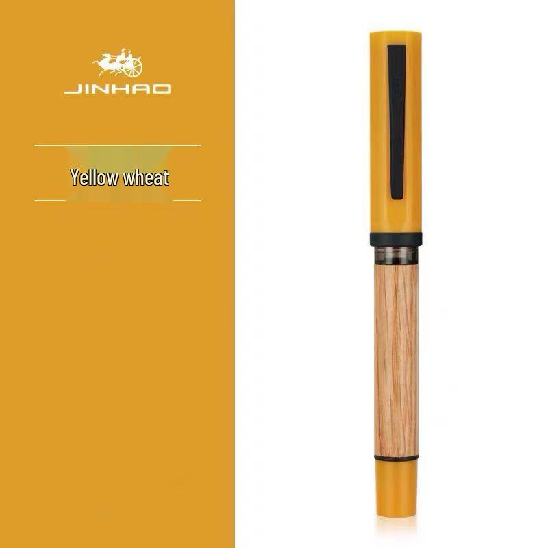 Oak Wooden Handle Fountain Pen - New Model for Third Grade Students: Calligraphy Practice and Correct Posture