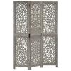 3-panel Room Divider 120x165 Cm Mango Wood