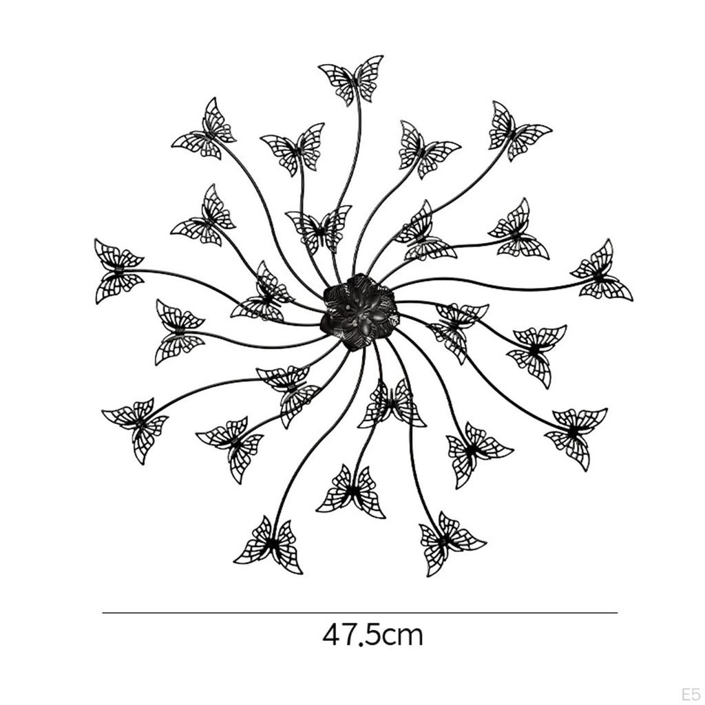 Schmetterling Wandbehang Ornament Tier Anhänger Kamin Handwerk Dekorative Einfach zu Hängen