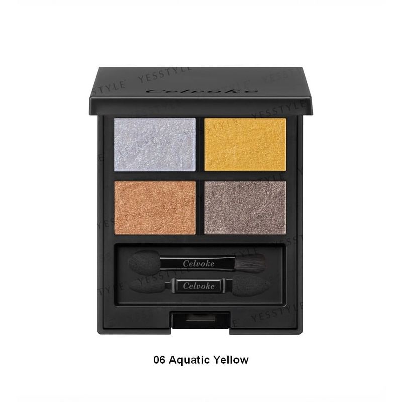 Celvoke - Vatic Eyes 4 Colors Eye Shadow Palette