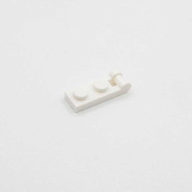 Non-Toxic 20Pcs Plate 60478 Modified 1X2 With Bar Handle On End Building Blocks Parts Diy Build Educational Moc Classic Brand Gift Toys