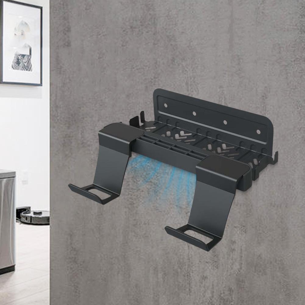 Metal Wall Bracket for Nintendo Switch2 Storage Organizer with 8 Game Card Holders and Controller Hooks Efficient Cooling