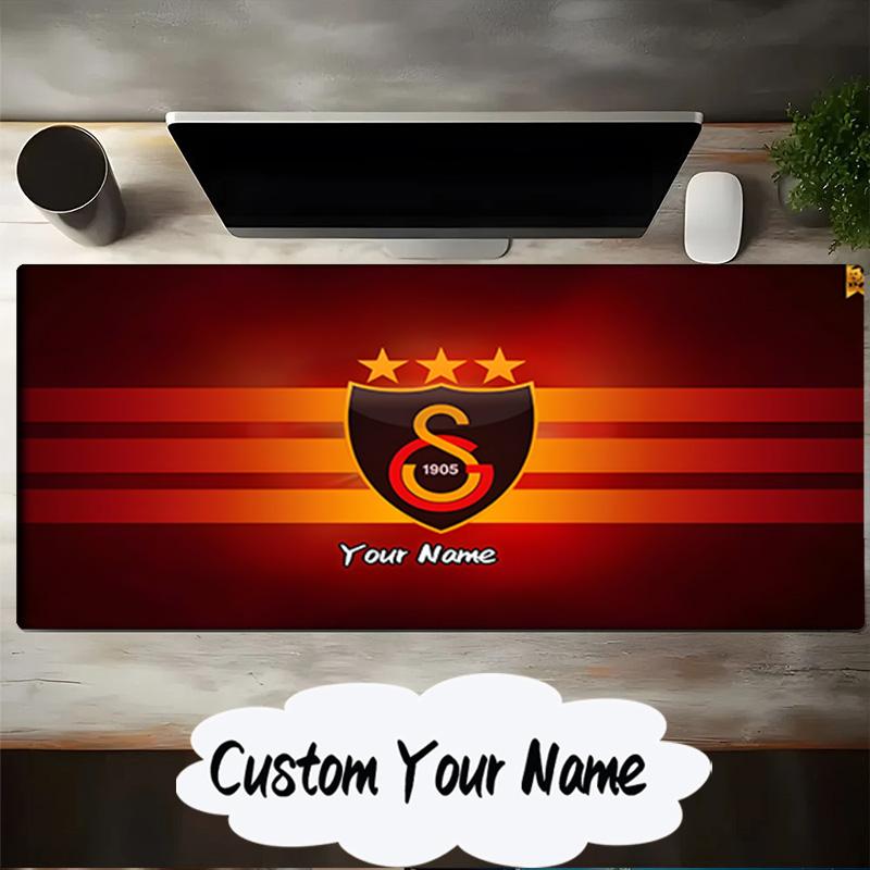 Custom Name Mouse Pad Gala-tasaray Legacy Mouse Pad, Gaming Mouse Pad, Keyboard Pad, Desk Decor for Computer Notebook Fan Birthday Gift