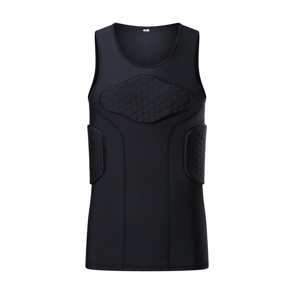 

Multisport Honeycomb Anti-Collision Protective Suit: Chest, Waist, and Shoulder Protection for Goalkeepers M