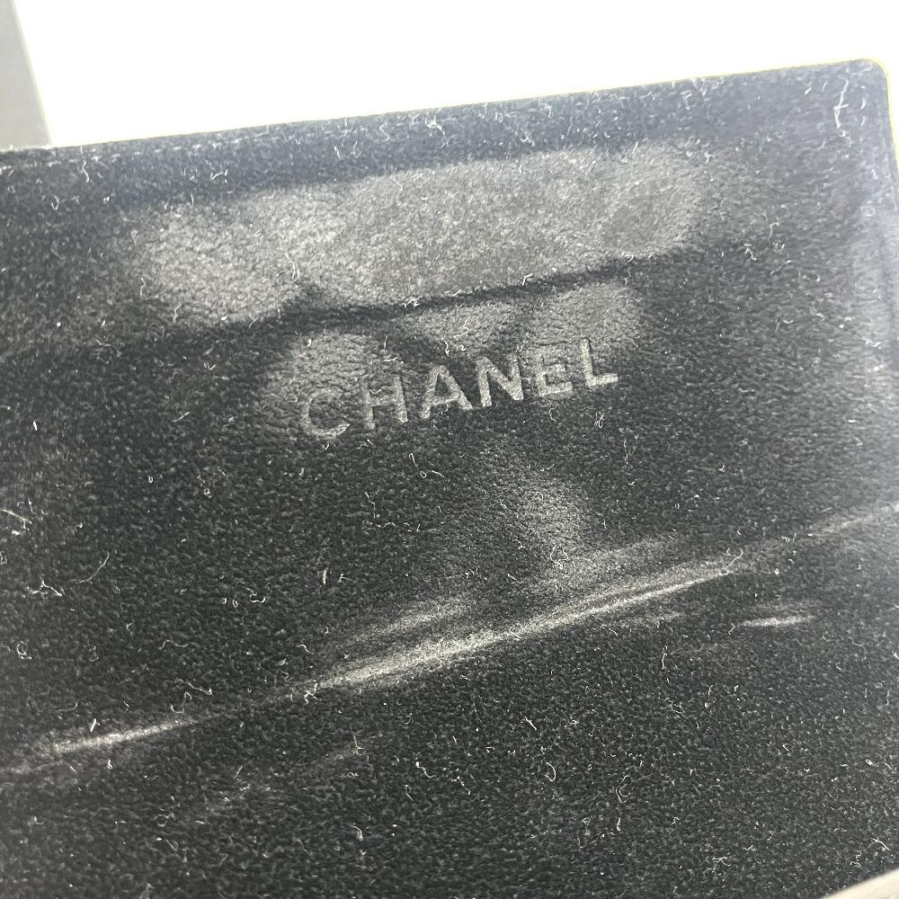 Chanel OCH5450-A Embroidered CC Mark Eyewear Sunglasses Plastic Black