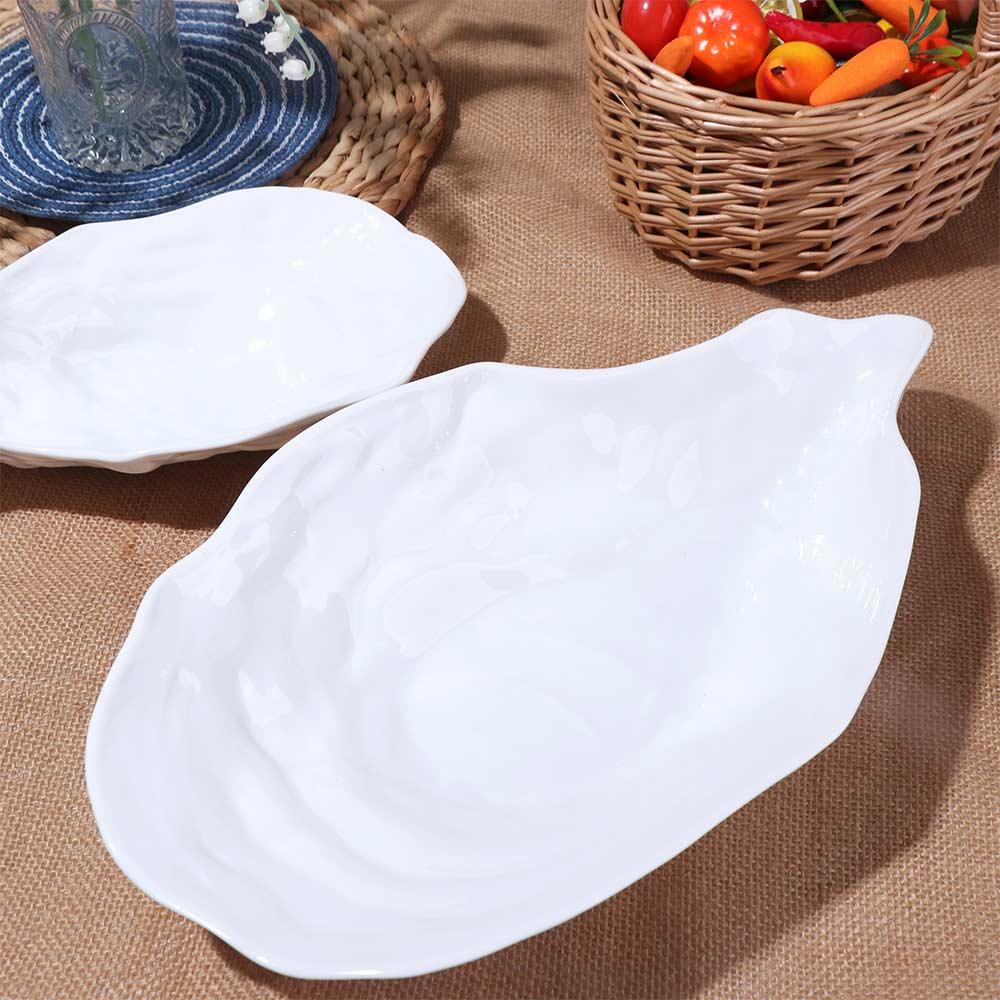 Creative Sashimi Plate Ceramic Storage Dish Tableware Dessert Tray Commercial