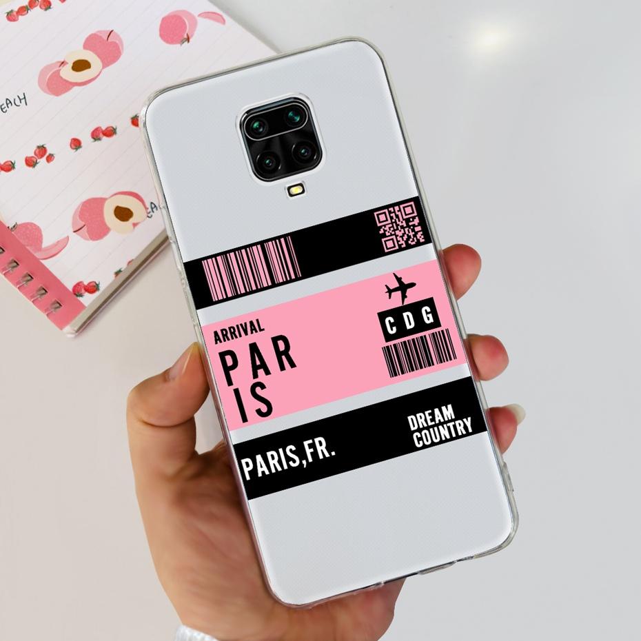For Xiaomi Redmi Note 9s Phone Case Cool Fashion Design Soft Silicone TPU Back Cover For Redmi Note 9 Pro Max Note9s 9Pro Bumper