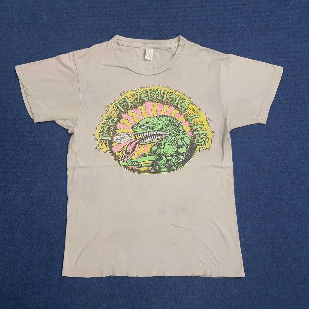 Rare! The Flaming Lips Band T-Shirt Album Tour Full Size IM0828 Unisex T-Shirt M