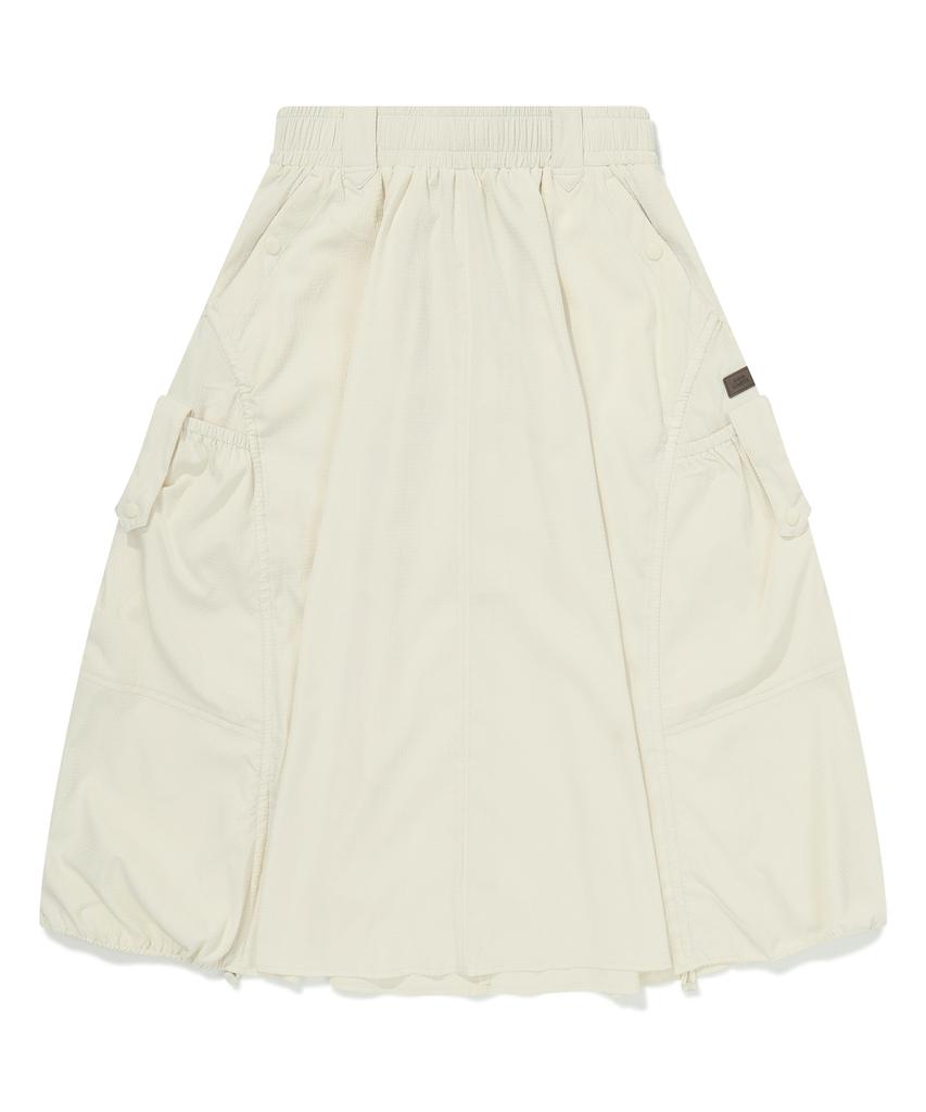 Bbc Earth Women'S Curve Cool Sucker Skirt Vanilla
