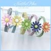 Unique Ins Women Daisy Hair Rope Headband With Stylish Colors And High-elastic Features