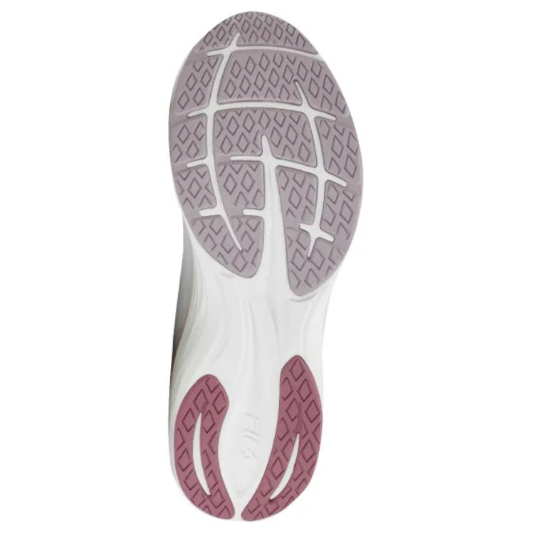 FILA Athletics Comfortable Versatile Fabric Synthetic Leather Cushioning Low-Top Casual Running Shoes Women sneaker White A12W331116FBW