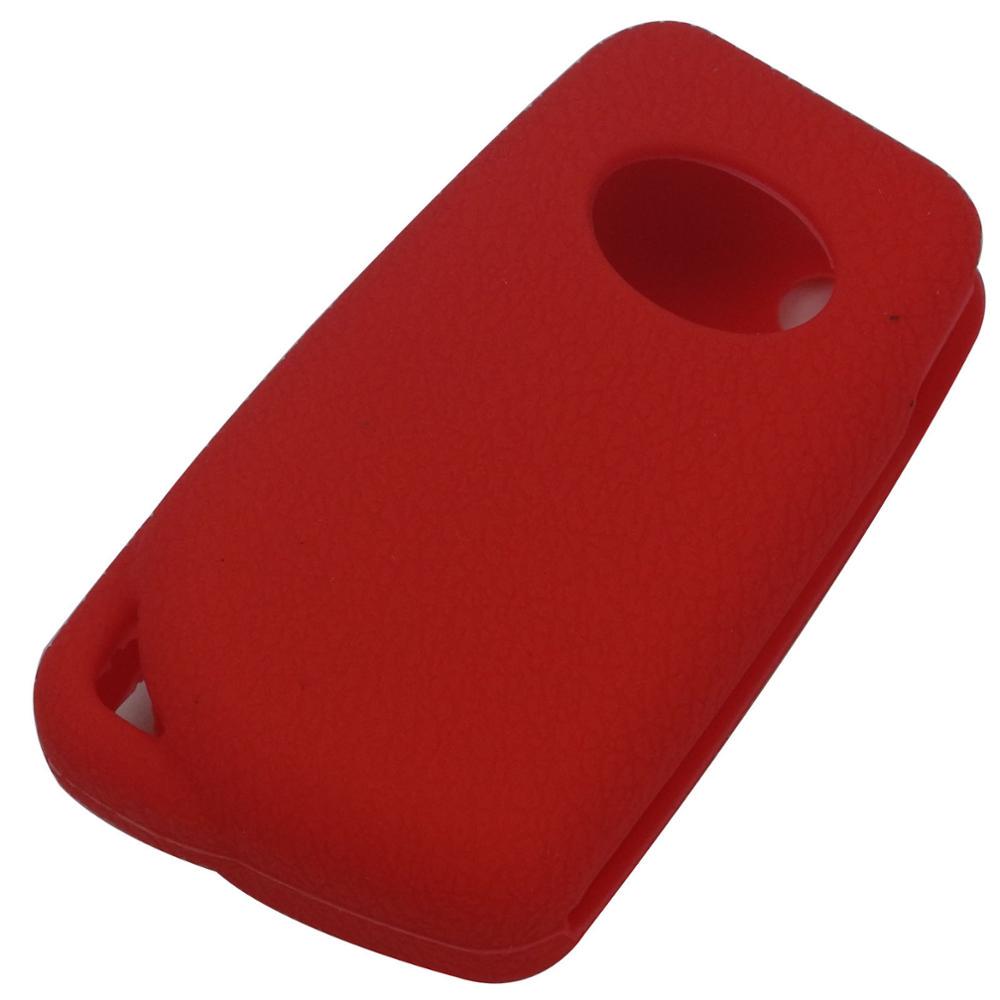 Jingyuqin Fjernkontroll Bilstyling Silikon Sammenleggbart Nøkkeldeksel Etui For Toyota Camry Highlander Corolla Prado REIZ Crown RAV4 Beskytt