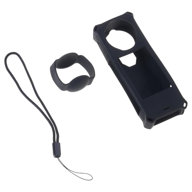 Slim Fit Silicone Case Cover For 360 X5 Sports Camera Precise Cutsout and Impact Protections Housing Skin Shell