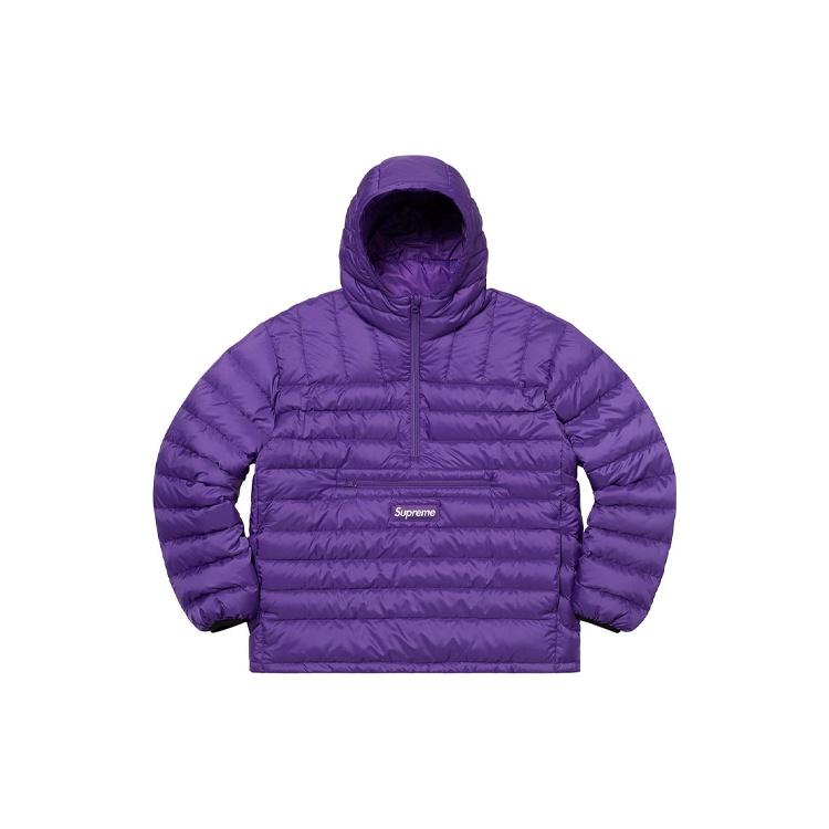 Supreme Micro Down Half Zip Hooded Pullover 'Multi-Color' Men's SUP-FW20-206