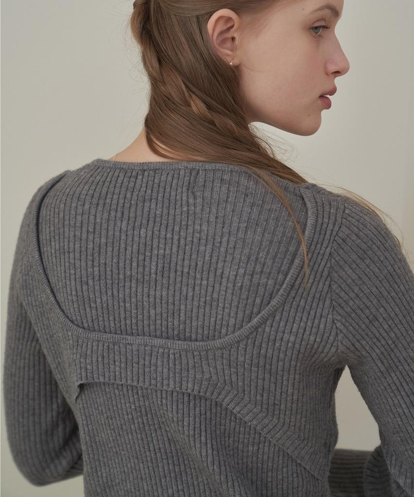 Peullobeu Layered Ballet Knit_Ch