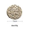 Ethnic Moroccan Style Woven Straw Wall Hanging for Sofa or Bedside