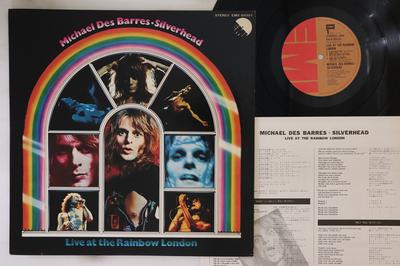 LP Record MICHAEL DES BARRES, SILVERHEAD - Live At The Rainbow London EMS80351 EMI 1975 Japan Rock Used