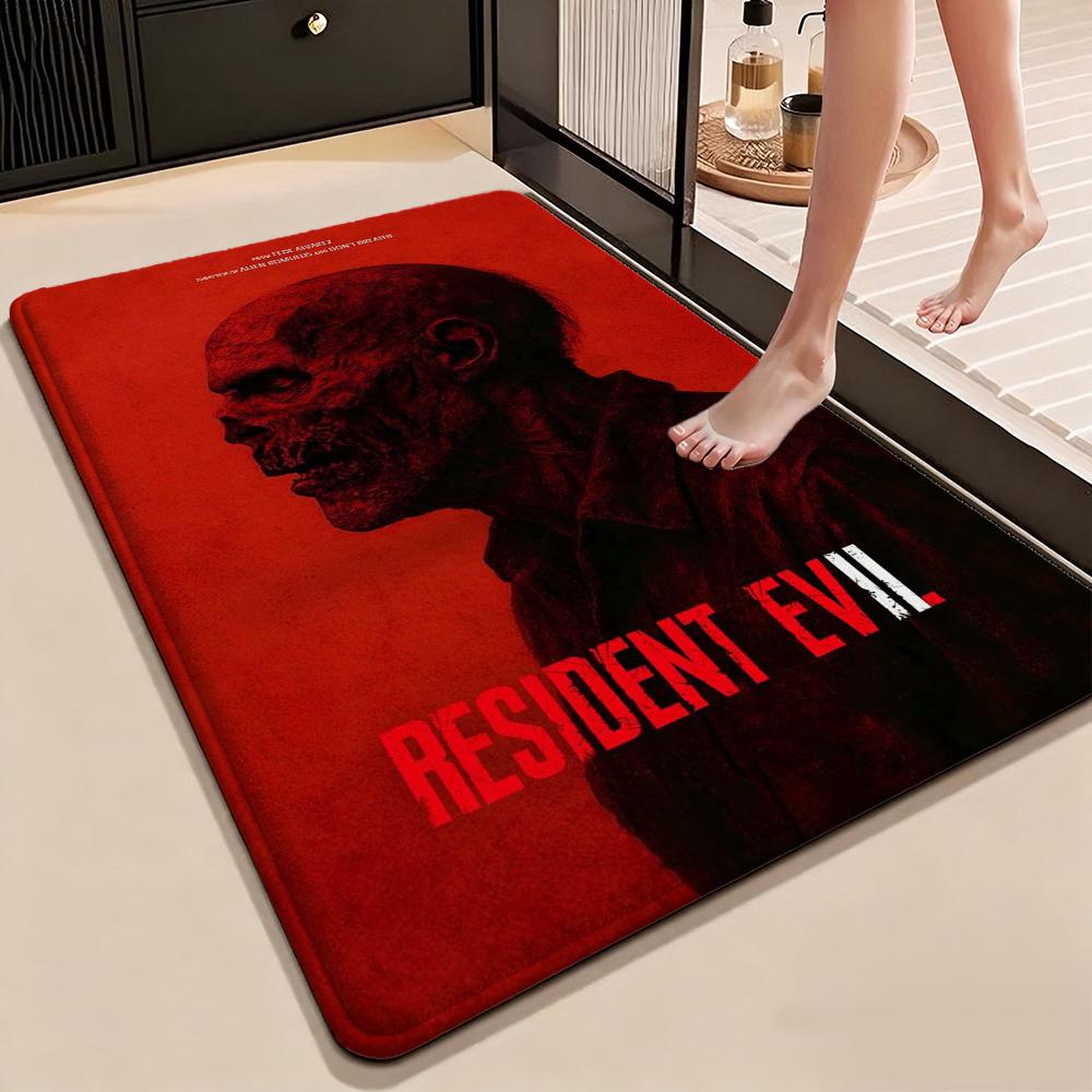 Resident Evil Death Island Rectangular Rug Thick Nonslip Carpet For Kids Bedroom Play Area Home Decor Memorial Gift