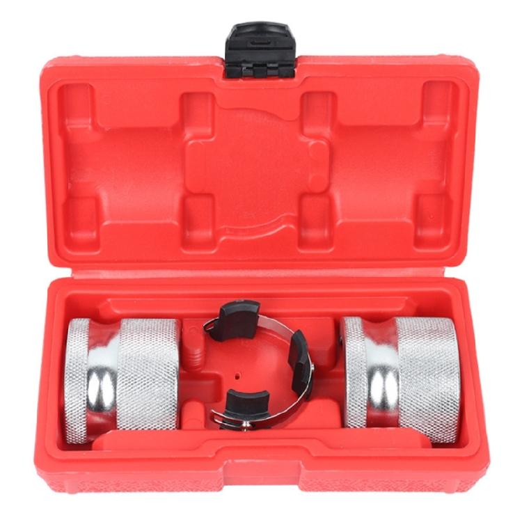 Motorcycle Fork Seal Driver Tool Set Motorcycle Accessories Adjustable Portable with Storage Box 35mm-50mm