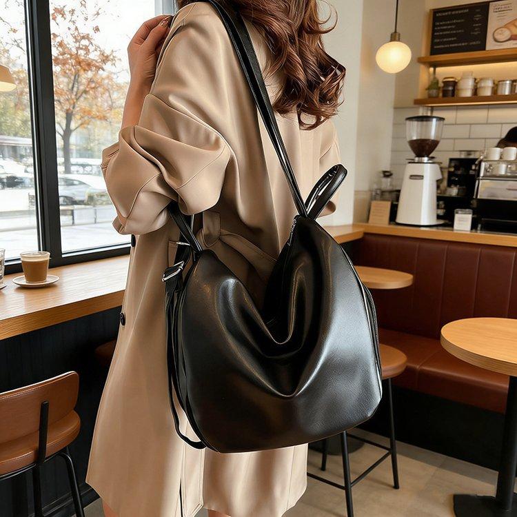 Large Capacity Multi-purpose Bag Women's Simple Fashion Casual Shoulder Crossbody