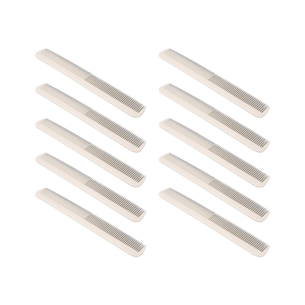 10pcs High Toughness Hair Dressing Comb Heat Resistance Teasing Comb  For Salon