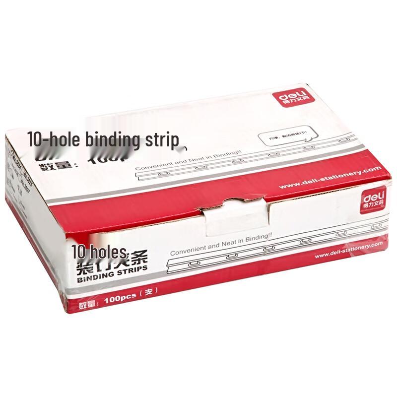 Deli 3824 Manual Comb Binding Machine CN plug (adapter included)