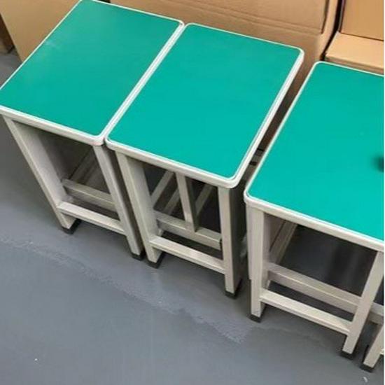 Antistatic Workshop Stool - Small Square for Laboratory/Industrial Use and Student Training