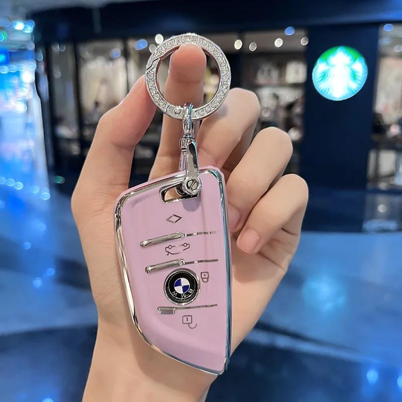 Car Sticker Hot 2025 TPU Car Remote Key Case Cover Shell Protector For BMW 1 3 5 7 Series X1 X3 X5 X6 F34 F10 F11 F20 F25 G30 M2
