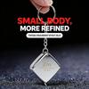 Mini Tape Measure With 2M Measuring Range And Stainless Steel Casing For Daily Measuring Home Repair Craft Projects