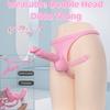 Wearable Realistic Dildo Pants Soft Silicone Strap On with Double Ended Dildo Skin Feel G Spot Stimulator Stretchy Harness for Couples