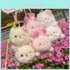 Sakura Season Cat Bear Rabbit Plush Animal Keychain With Soft Plush Material For Gift Giving