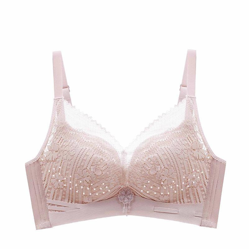 

Лето - свободное нижнее белье, женские тонкие модели, собранные до Torine Comfort, сексуальный сексуальный - свободный бюстгальтер 40C/90C розовый