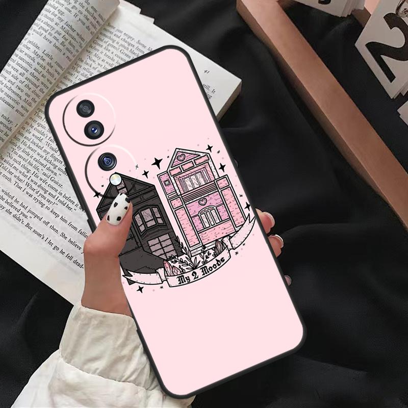 Girly Pastel Witch Goth Pattern For Honor Magic 7 Lite 6 8 Pro Case For Honor 200 400 50 70 90 X8c X8b X9a X9b X9c X9d Win RT