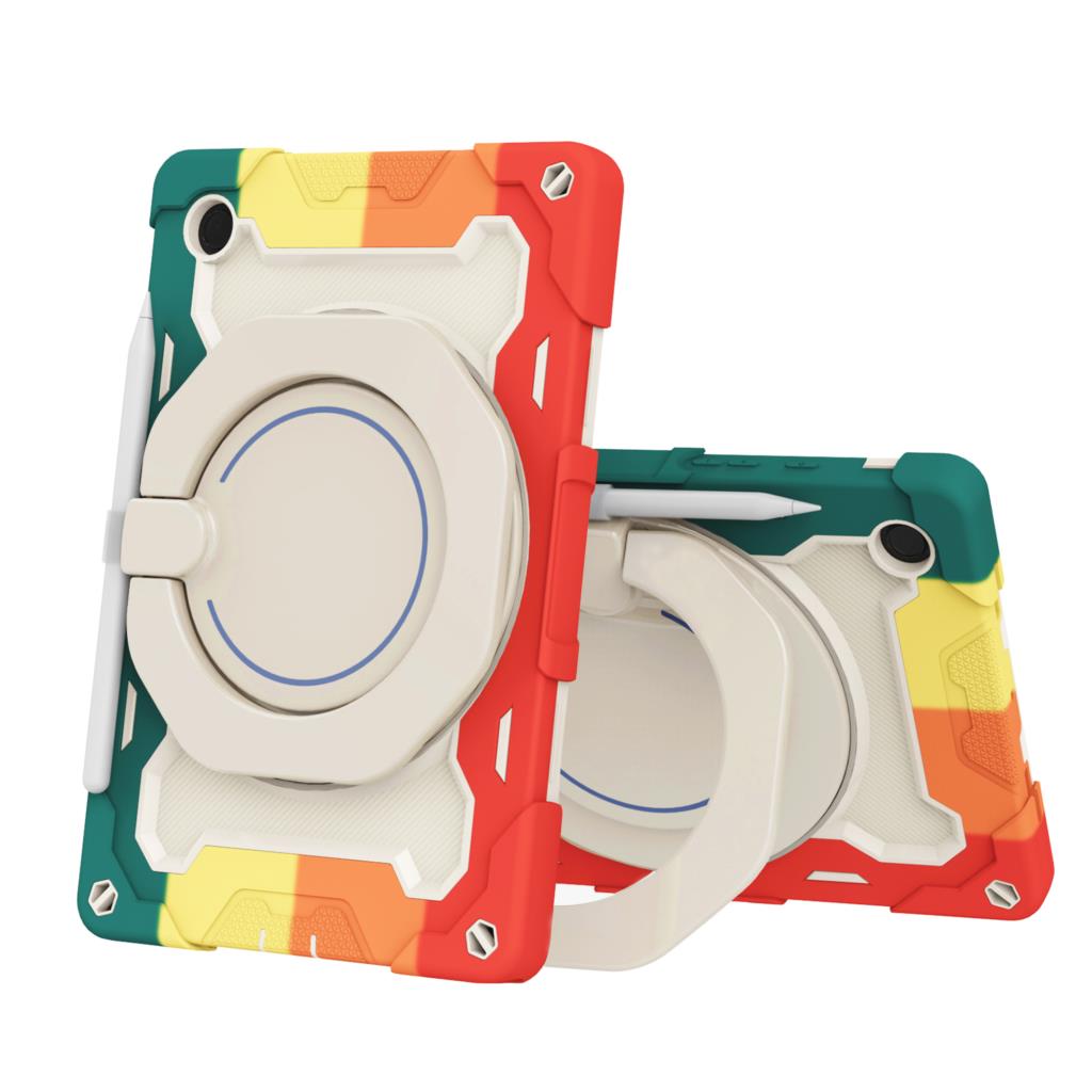 Heavy Duty Ring Case For Samsung Galaxy Tab A9 Plus A8 10.5 SM-X200 X205 S9 FE S8 S7 11 A7 10.4 SM-T500 A7 Lite 8.7 T220 Cover