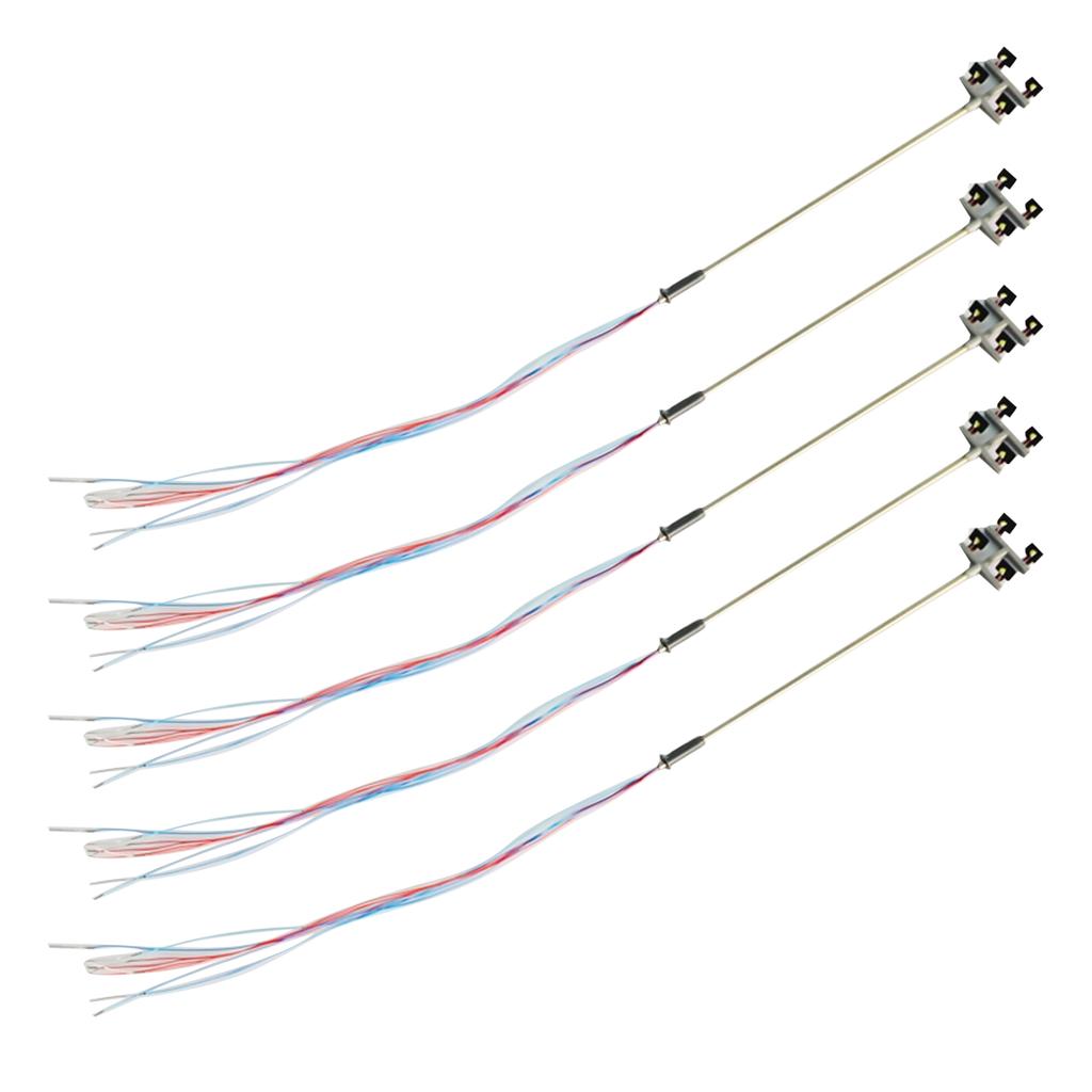 5Pcs/Set 1/100 Scale DC 3V Tower Lights Model Lights Layout Lamppost For Train/Garden/Playground/Stadium Model Lighting Tower