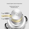 SUPOR 28cm 304 Stainless Steel 3-Layer Steamer Pot