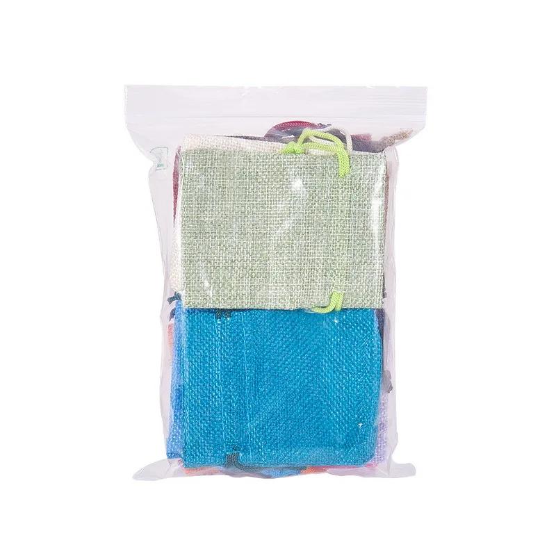 15colors Gift Bags Jewelry Candy Bag Wedding Favors Bags canvas Gift Pouches Gauze Christmas Gifts Bags