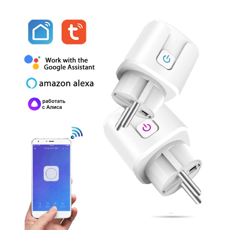 

16A Wi-Fi/Zigbee 3,0 EU art Plug для Tuya Power Mornitor, энергосберегающая розетка с таймером, работает с Alexa Google Home Yandex