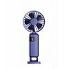 2026 Folding Handheld Fan USB Rechargeable Large Capacity Desktop Fan with Display Portable Hanging Stand