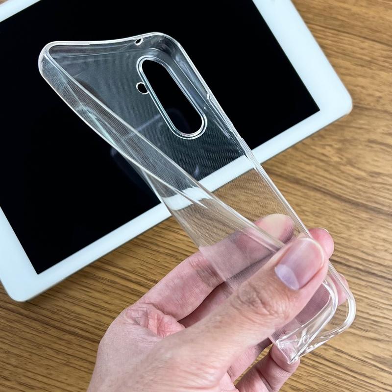 Für Samsung Galaxy A54 5G Slim Kristallklar Transparent Weiche TPU Rückseite Schutzhülle Skin Kameraschutzhülle