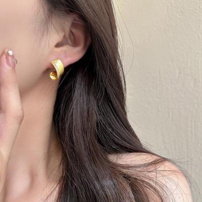 Rolling Unique Twist Earrings 2 Colors