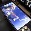 Mouse Pad one piece Brook  Anime Game Gaming Accessories Varmilo Keyboard Pad PC Computer Rubber Desk Mat Carpet Mousepad