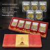 Okura Five Dragons Gold Coin Medals with Graded Box - Perfect for Gifts