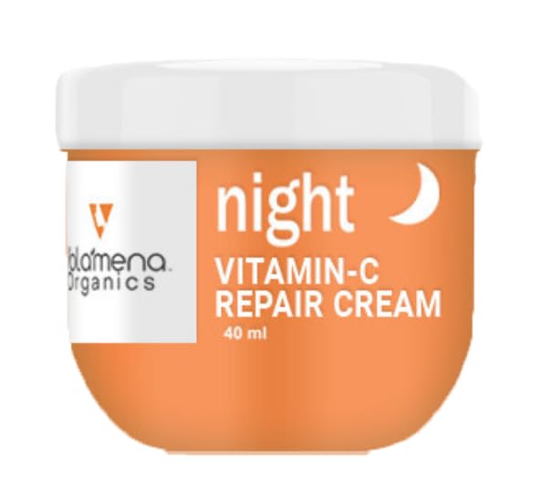 Volamena Vitamin C Night Repair Cream With Vitamin-C, Lemon For Deeply repair Your Skin 40 ml