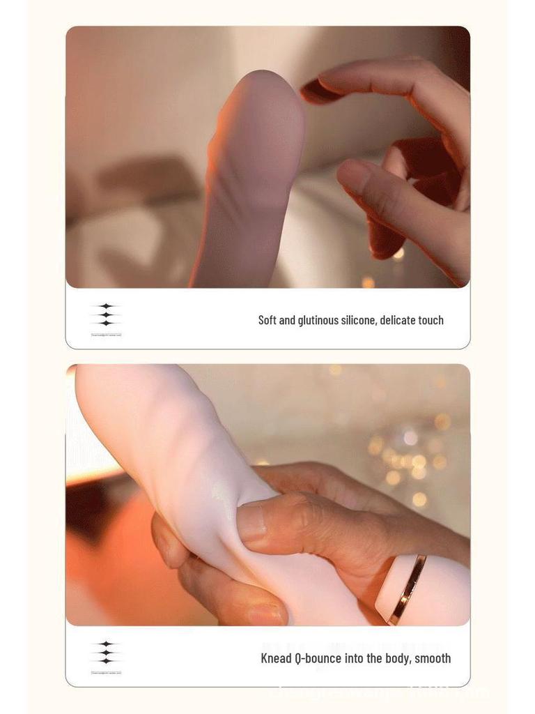 Peristaltic Vibrating Female Massager & Sex Toy